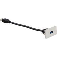 Excel Office 25x50 USB3.0 Snap In Adaptor with 150mm Fly Lead
